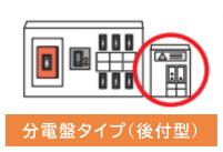 分電盤タイプ（後付型）