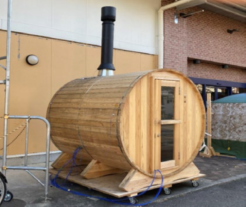 バレル型サウナ室